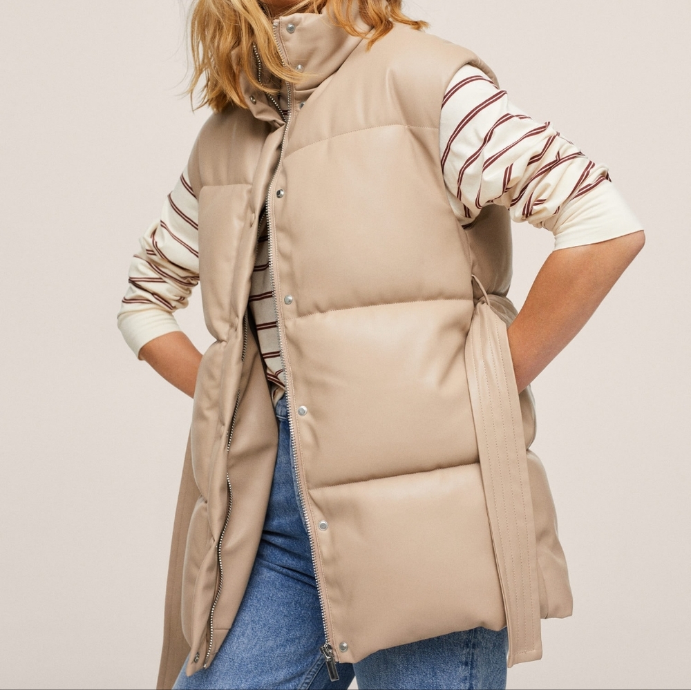 Quilted Skin Style Gilet